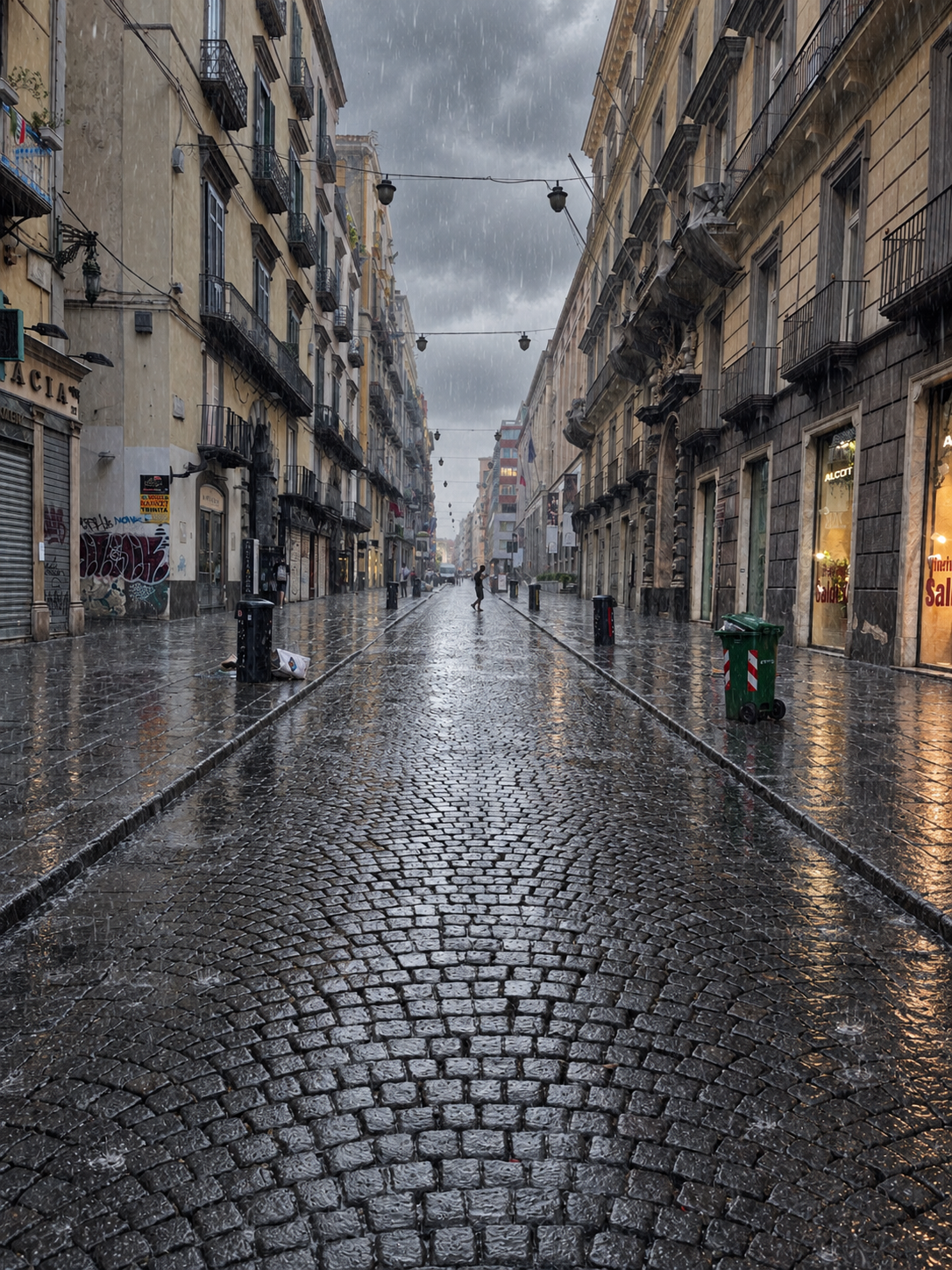 Napoli-pioggia